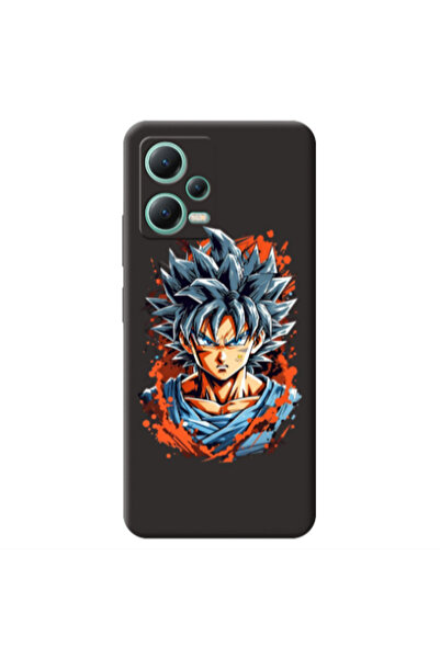 Other Xiaomi Redmi Note 12 Pro 5G Anime Goku Black Colored Silicone TPU Θήκη