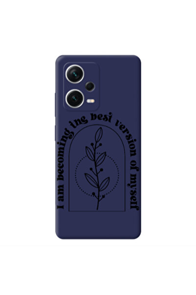 Other Xiaomi Poco X5 I am Becoming Dark blue Colored Silicone TPU Θήκη