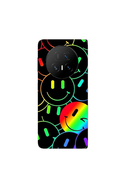 Other Honor Magic V5 Rainbow Smile Transparent Silicone TPU Θήκη