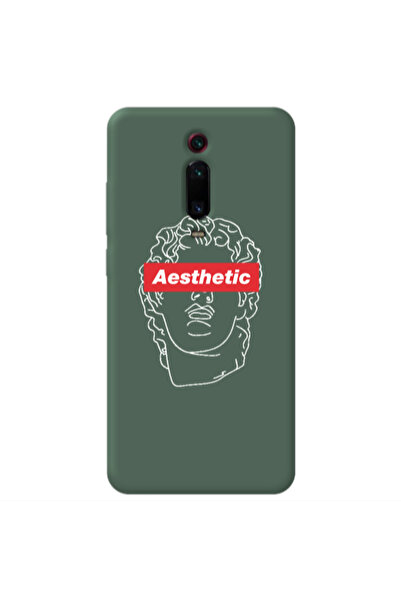 Other Xiaomi Mi 9T Pro Aesthetic Dark Green Colored Silicone TPU Θήκη