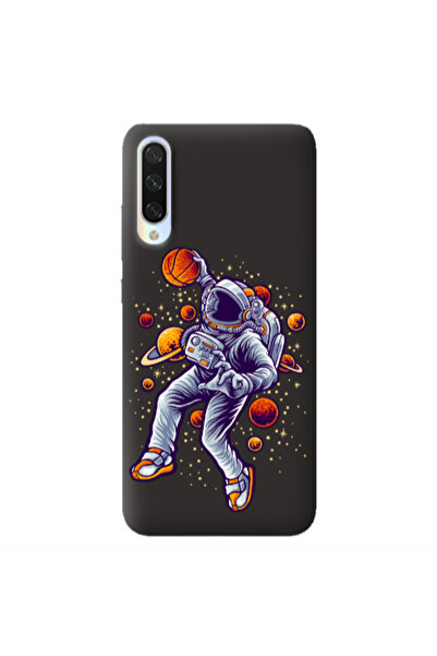 Other Xiaomi Mi 9 Lite Space Basketball Black Colored Silicone TPU Θήκη