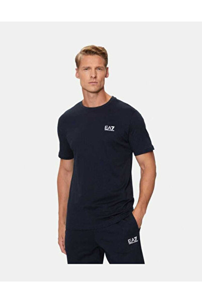 Emporio Armani Αθλητικό μπλουζάκι ναυτικό μπλε
