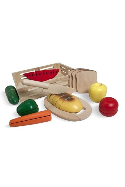 Melissa & Doug Ξύλινο Σετ Μαγειρικής και Κοπής