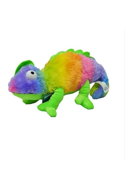 TOPROCKSTORE Cute Chameleon Plush Colorful Play and Sleep Companion 40 cm