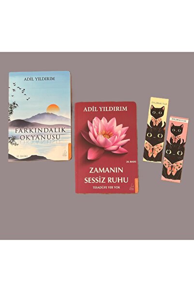 Destek Yayınları Zamanın Sessiz Ruhu / Farkındalık Okyanusu Adil Yıldırım 2 K...