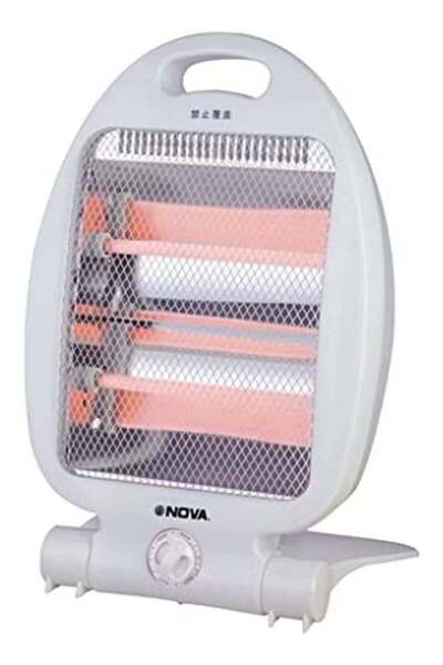 Nova مدفأة كوارتز NH-1250H بقوة 800 واط، مدفأة كهربائية للغرف مع طاقة مزدوجة ...
