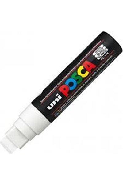 POSCA Γιγάντιος Μαρκαδόρος Λευκός (PC-17K-ΑΣΠΡΟ)