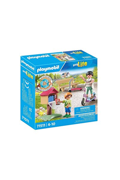 Playmobil Βιβλιοθήκη Ανταλλαγών Εξωτερικού Χώρου (71511)