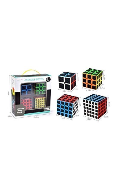 Blue Toys Κύβος του Ρούμπικ Πολύχρωμοι 4 τεμάχια