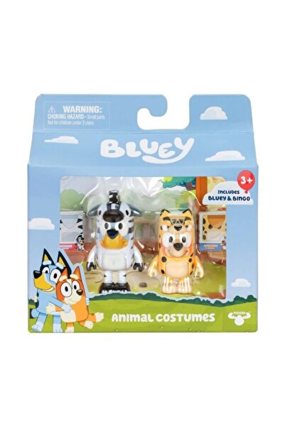 GIOCHI PREZIOSI Φιγούρες Bluey, Σετ 2 τεμαχίων, Στολές Ζώων Bluey (BLY88000)