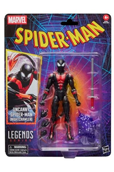 Hasbro Μάρβελ Λέτζεντς Ανκάνι Σπάιντερ-Μαν Νάιτκλόουερ Φιγούρα 15 εκ. (G2352)
