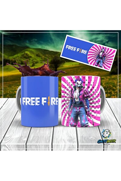 Ghostbastır Design Freefire Cup Cup |   Single Piece K0228