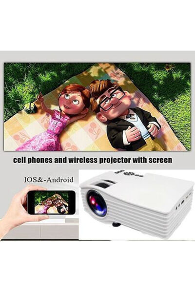 OEM 104632 Προβολέας LCD LED με ενσωματωμένα ηχεία