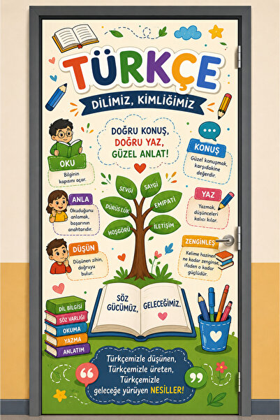 siverek reklam 200X100 cm Turkish School Door Dressing Foil Sticking |   Turk...
