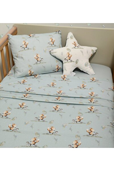 Oliver Baby Σετ σεντονιών κούνιας 3 τεμαχίων 110x170 με λάστιχο Des.429