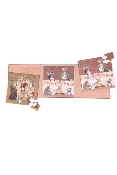 Egmont Toys Puzzle magnetic: Muzicieni