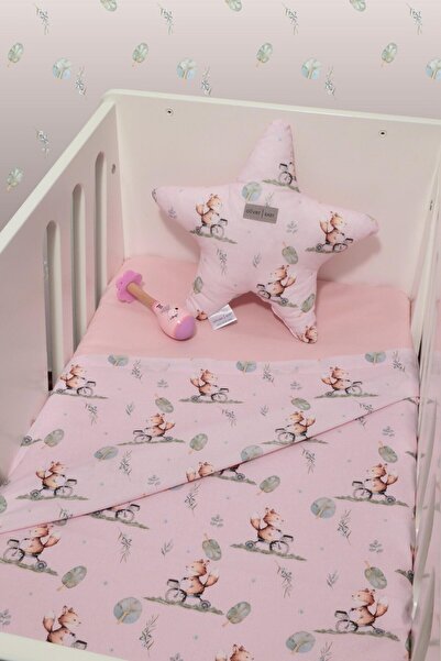 Oliver Baby Σετ 2 σεντονιών κούνιας 80x110εκ. 100% Βαμβάκι Des. 426