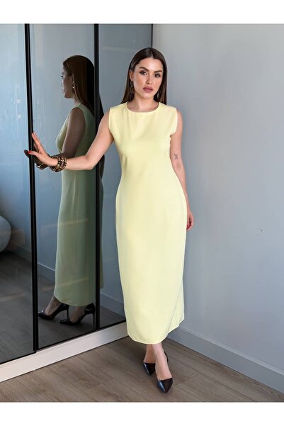 ROUPAS COLLECTİON Limon Çiçeği Elbise