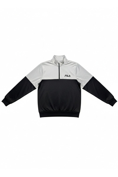 FILA Men's Circuit Performance 1/2 Zip 'Black & White' M