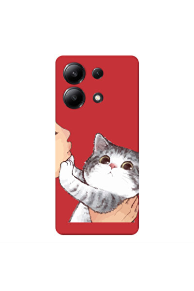 Other Xiaomi Redmi Note 13 4G No Kiss Red Colored Silicone TPU Θήκη