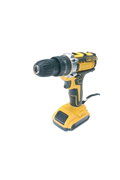 Tradeo 21V Cordless Drill Set with Lithium Battery, Tool Kit Case and Multi-P...