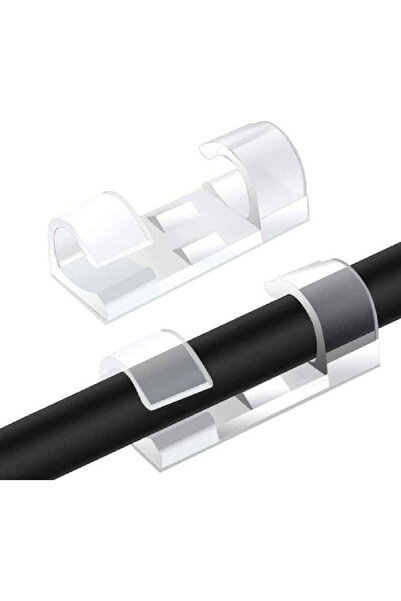 POWERTECH Διαφανής Στήριξη Καλωδίων TIES-032 20 Τεμάχια