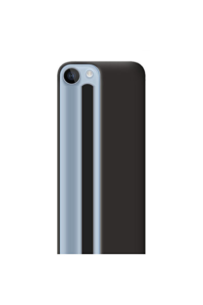 Other Apple iPhone 14 Space Statue Black Colored Silicone TPU Θήκη