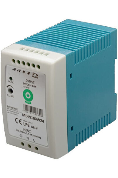Mpl Τροφοδοτικό Ράγας DIN 4Α/24V/100W
