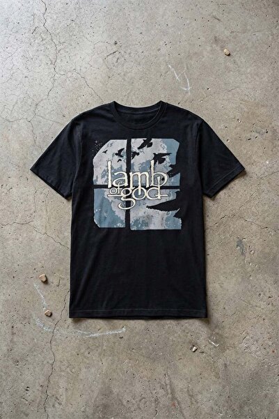 Köstebek Black Lamb Of God The Duke Унисекс Y2K Тениска