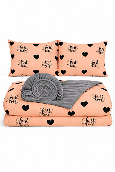 İQON Elastic Sheet Duvet Cover Set Double Size Outlt Jstsmon