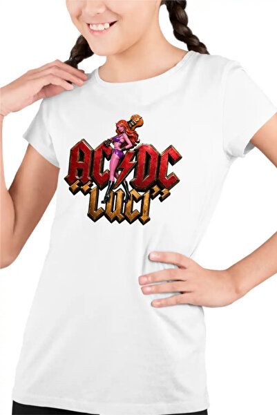 OEM AC/DC Luci Merch ACDC Kids Girls T-Shirt