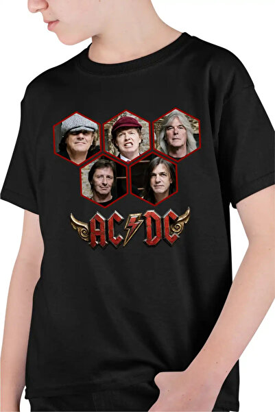 OEM ACDC Rock Vibe ACDC Merch Kids Boys T-SHIRT Shirt