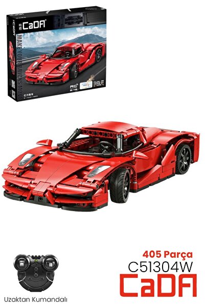 Vagonlife Cada Uzaktan Kumandalı Red Blade Spor Araba (405 Parça) Oyuncak Yap...