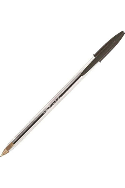 Bic Στυλό Cristal Ballpoint 1mm Μαύρο με Μαύρο Μελάνι Γνήσιος Κωδικός: 847897