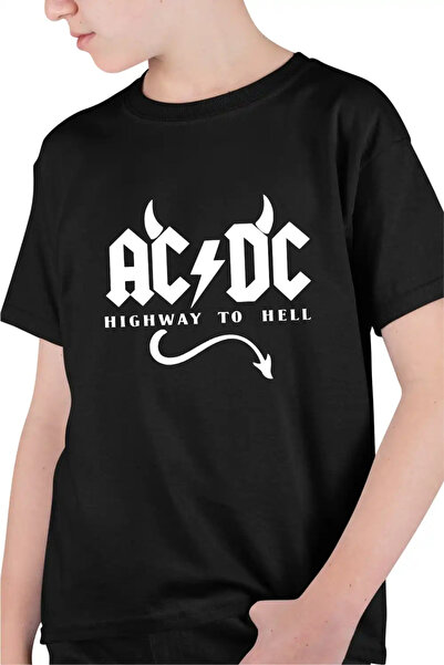 OEM Tricou Copii Baieti AC/DC Highway To Hell ACDC Merch
