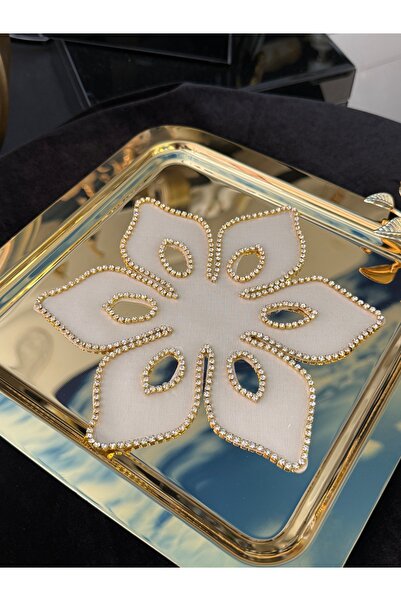 LOKMAN ZÜCCACİYE SHOWROOM 3 Pieces Special Design Stone Embroidered Washable ...