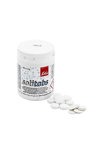 SOLİS Set de 100 tablete de curățare pentru mașina de espresso, Solis, 99303