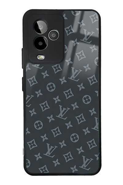 Spoyi Gm 24 Pro Gray LV Tasarımlı Glossy Telefon Kılıfı