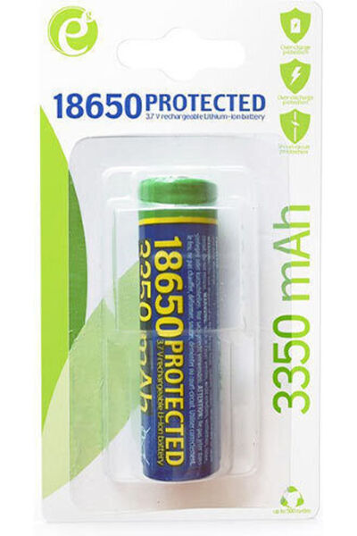 Energenie Επαναφορτιζόμενη Μπαταρία 18650 Li-ion 3350mAh 3.7V 1 τεμάχιο