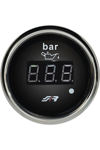Simoni Racing Car Oil Pressure Digital Instrument 52mm Code: SROP/C