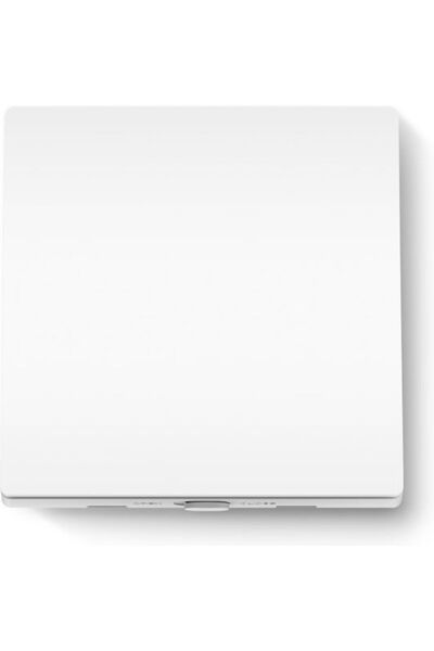 TP-LINK Tapo S210 v1 Επιτοίχιος Διακόπτης Τοίχου Μονής Διαδρομής με Λευκό Πλα...