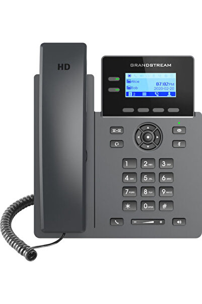 GRANDSTREAM GRP2602P Ενσύρματο Τηλέφωνο IP με 4 Γραμμές Μαύρο