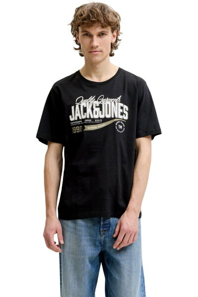 Jack & Jones JACK &JONES Μπλουζάκι με λογότυπο και στρογγυλή λαιμόκοψη - 1229...