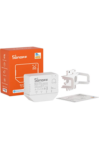 Sonoff Έξυπνος Διακόπτης 1 Κανάλι Wi-Fi & ZigBee 6A Χωρίς Ουδέτερο Καλώδιο: Z...