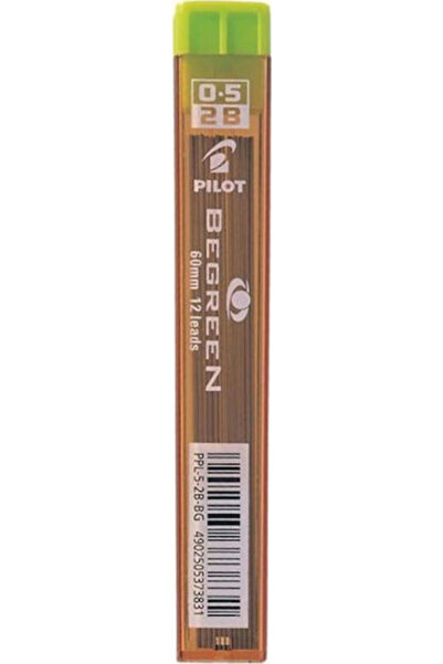 Pilot 10 Πακέτα x 12 Μύτες Μολυβιού Begreen Πάχους 0.5mm Τύπου 2B