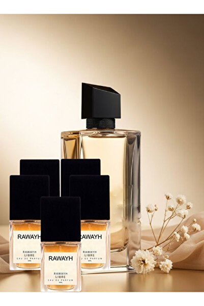 RAWAYH 5 قطع من عطر ليبر 50 مل