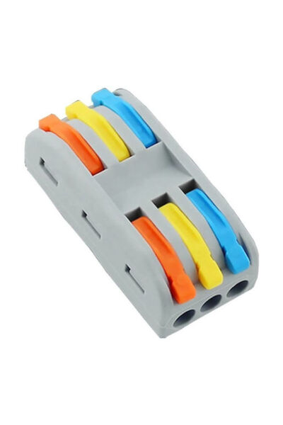 POWERTECH Σφιγκτήρας Ταχείας Σύνδεσης 3 θέσεων (HUH-0091) 10 τεμάχια