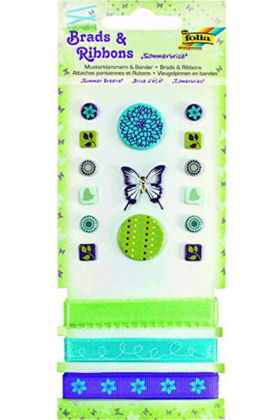 Folia 384720 Διακοσμητικές κορδέλες διπλής ράβδου καλοκαιρινές Κωδικός: 12601
