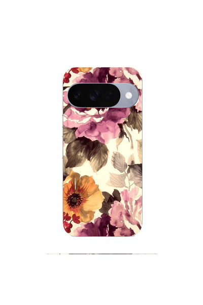 Other Google Pixel 10 Daisies and roses Transparent Silicone TPU Θήκη