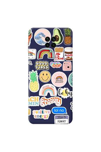 Other Xiaomi Redmi Note 9 Pro Good vibes Dark blue Colored Silicone TPU Θήκη